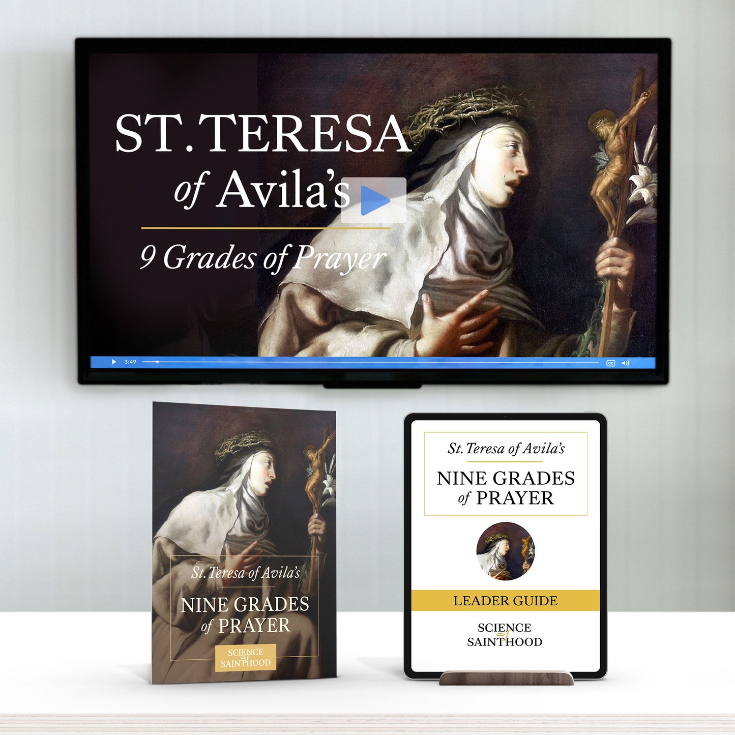 GROUP STARTER PACK - St. Teresa of Avila's 9 Grades of Prayer