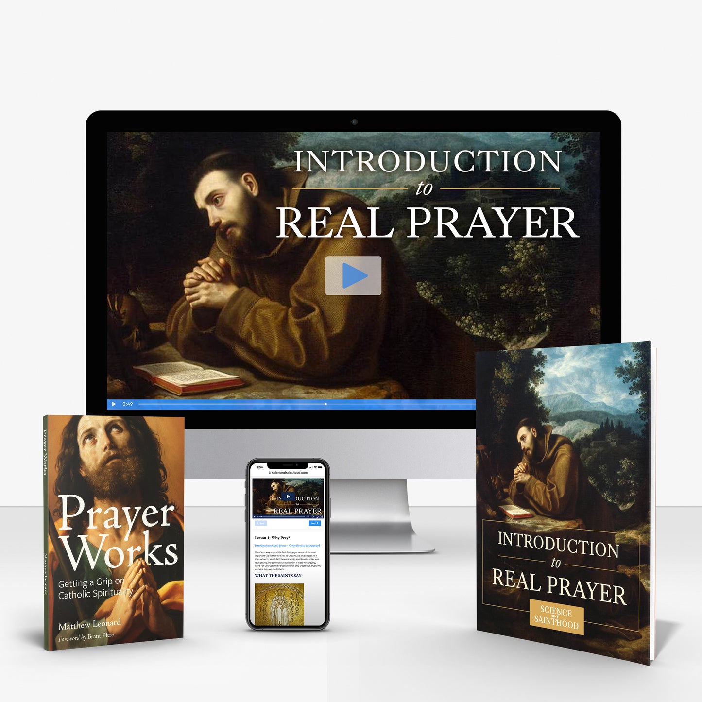 Individual Course: Introduction to Real Prayer (with Print Workbook & Prayer Works Book)
