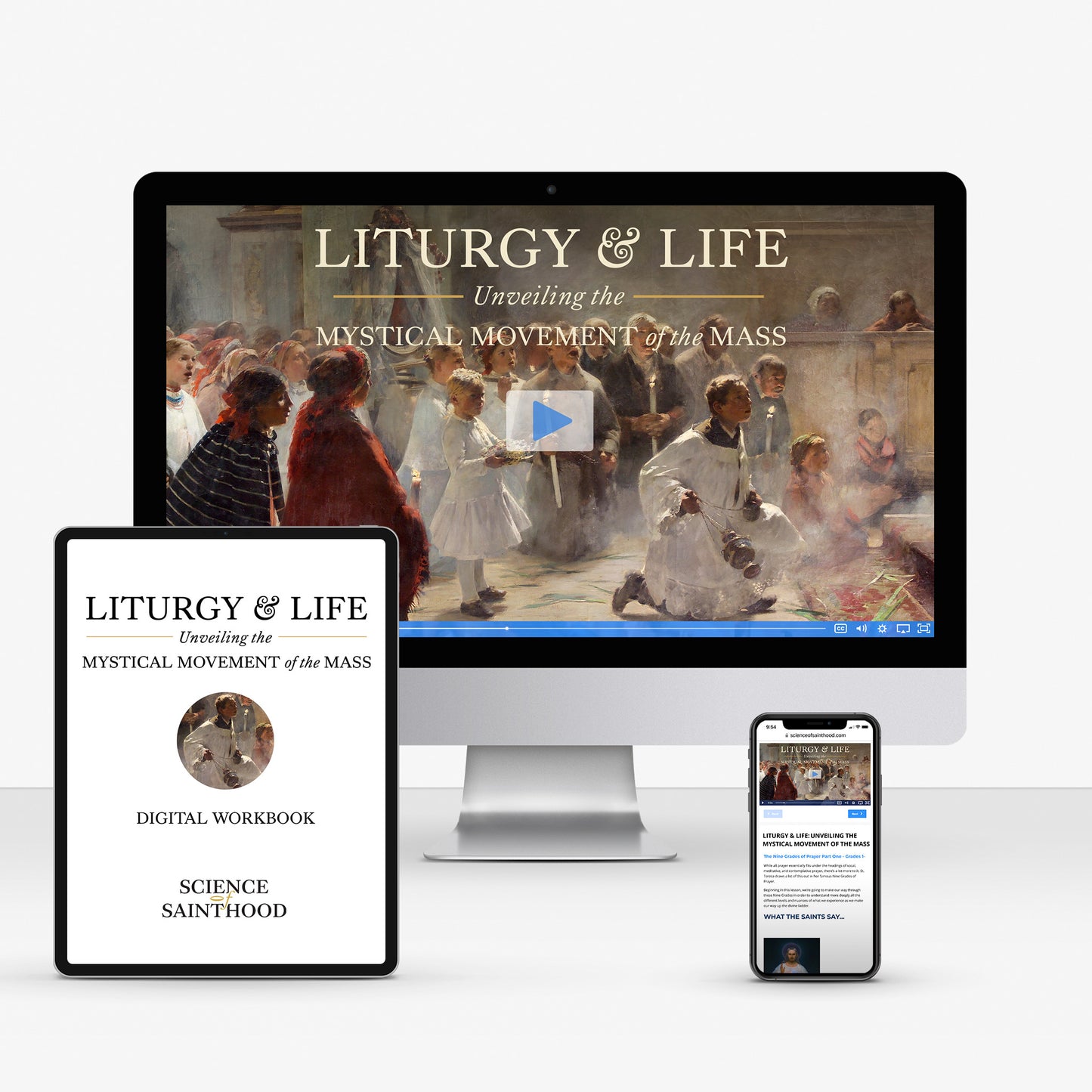 GIFT - Individual Course: Liturgy & Life: Unveiling the Mystical Movement of the Mass (with Digital Workbook)
