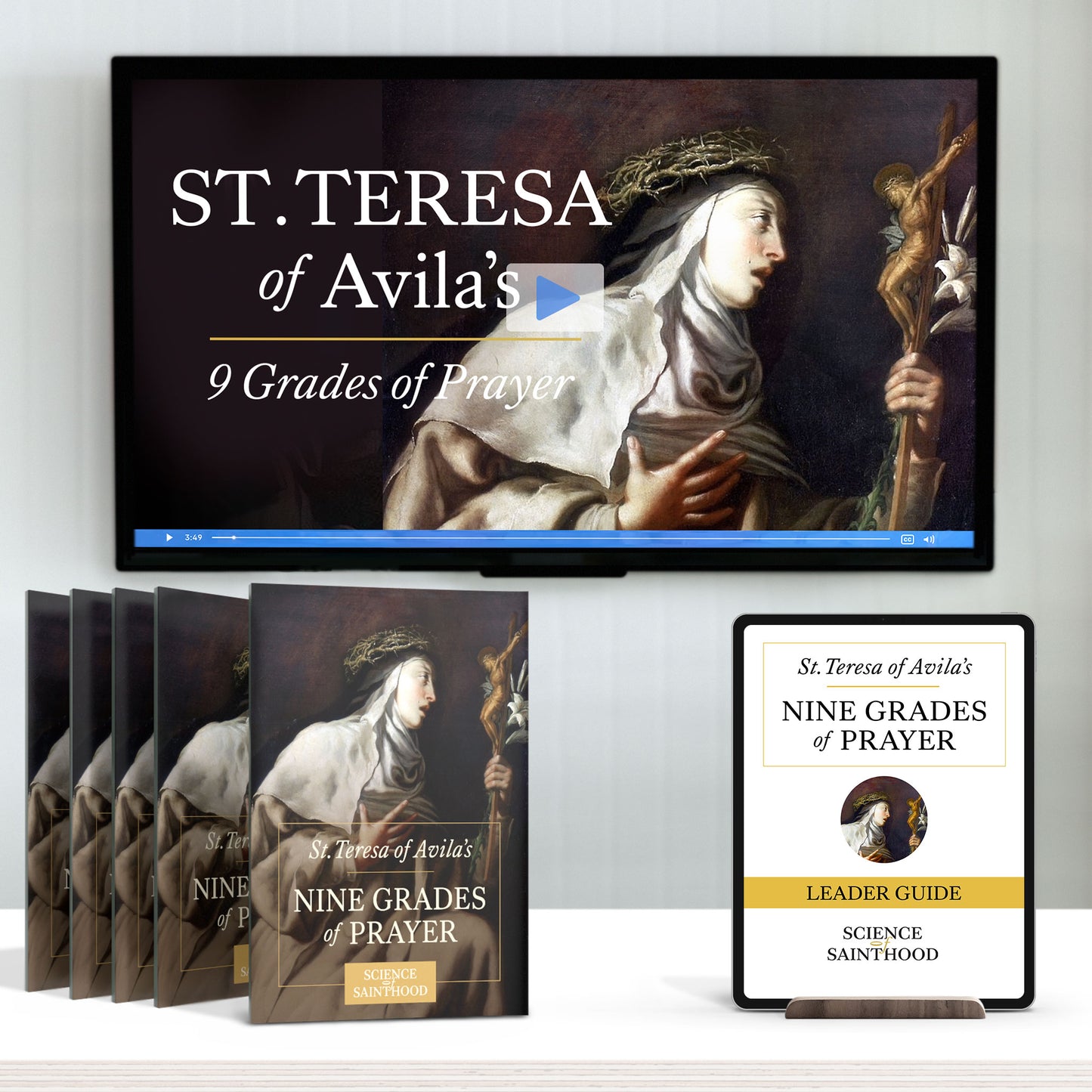 GROUP STARTER PACK - St. Teresa of Avila's Nine Grades of Prayer