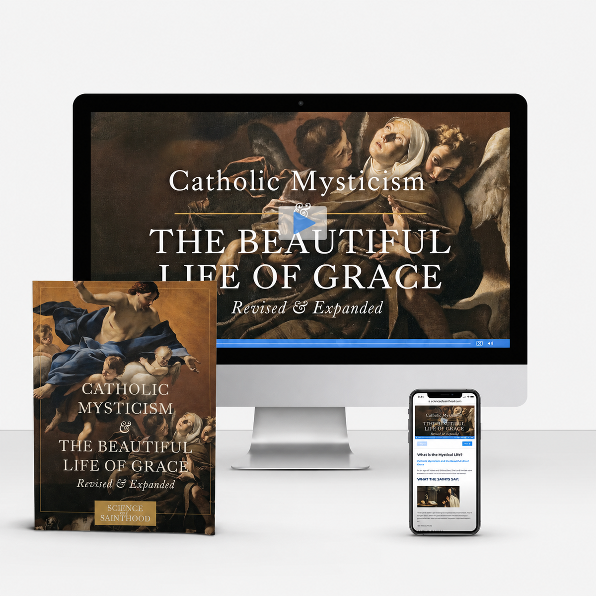 PRE-ORDER: Individual Course: Catholic Mysticism & The Beautiful Life of Grace, Revised & Expanded (with Print Workbook)