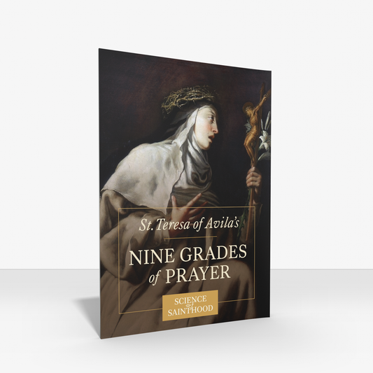 Printed Workbook - St. Teresa of Avila's Nine Grades of Prayer