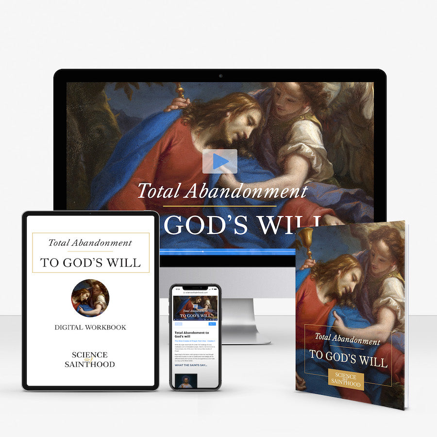 Personal Study Kit with Print & Digital Workbook: Total Abandonment to God's Will