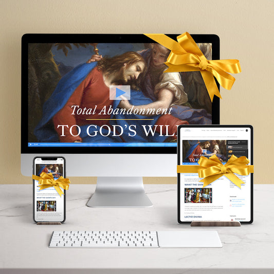 GIFT - PERSONAL STUDY KIT WITH DIGITAL WORKBOOK - Total Abandonment to God's Will